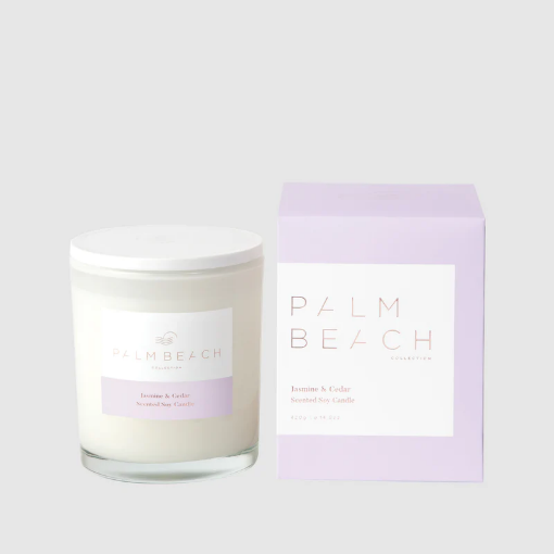 Picture of Pabeach Collection Candle Jasmine & Cedar 420gm